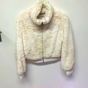 TNA aritzia teddy jacket